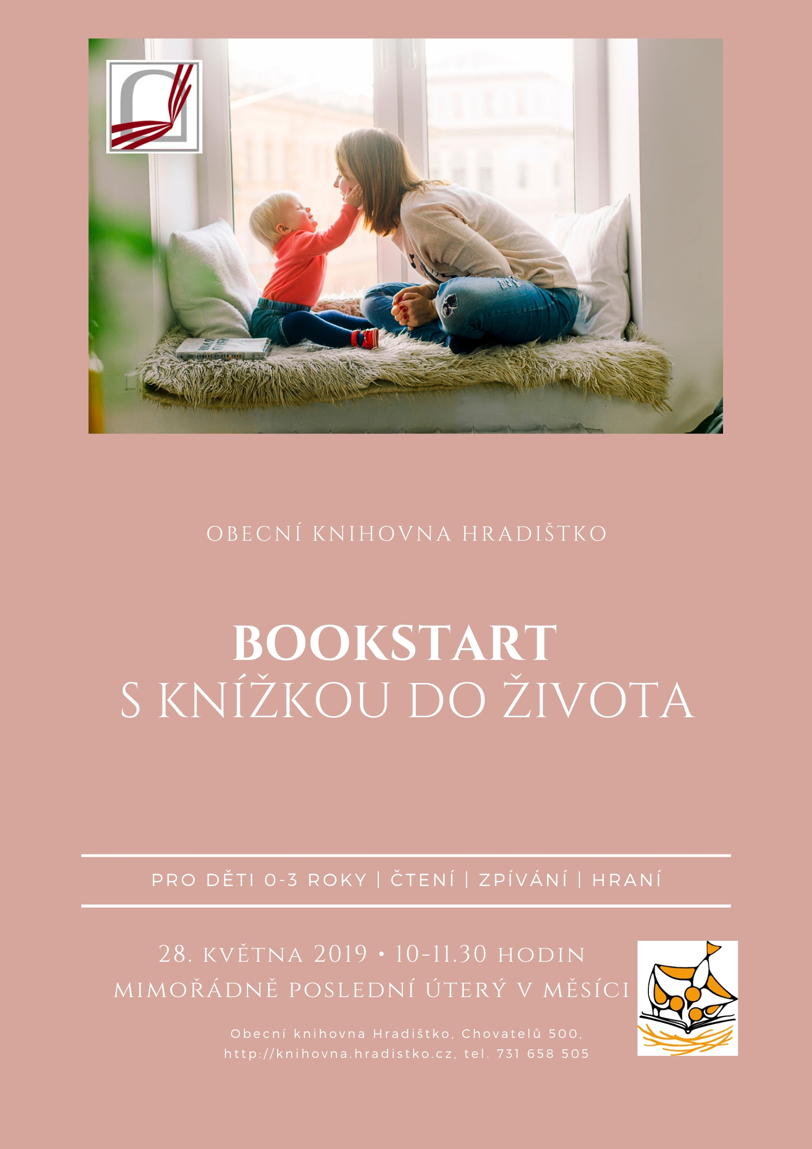 Pidičtenáři v knihovně