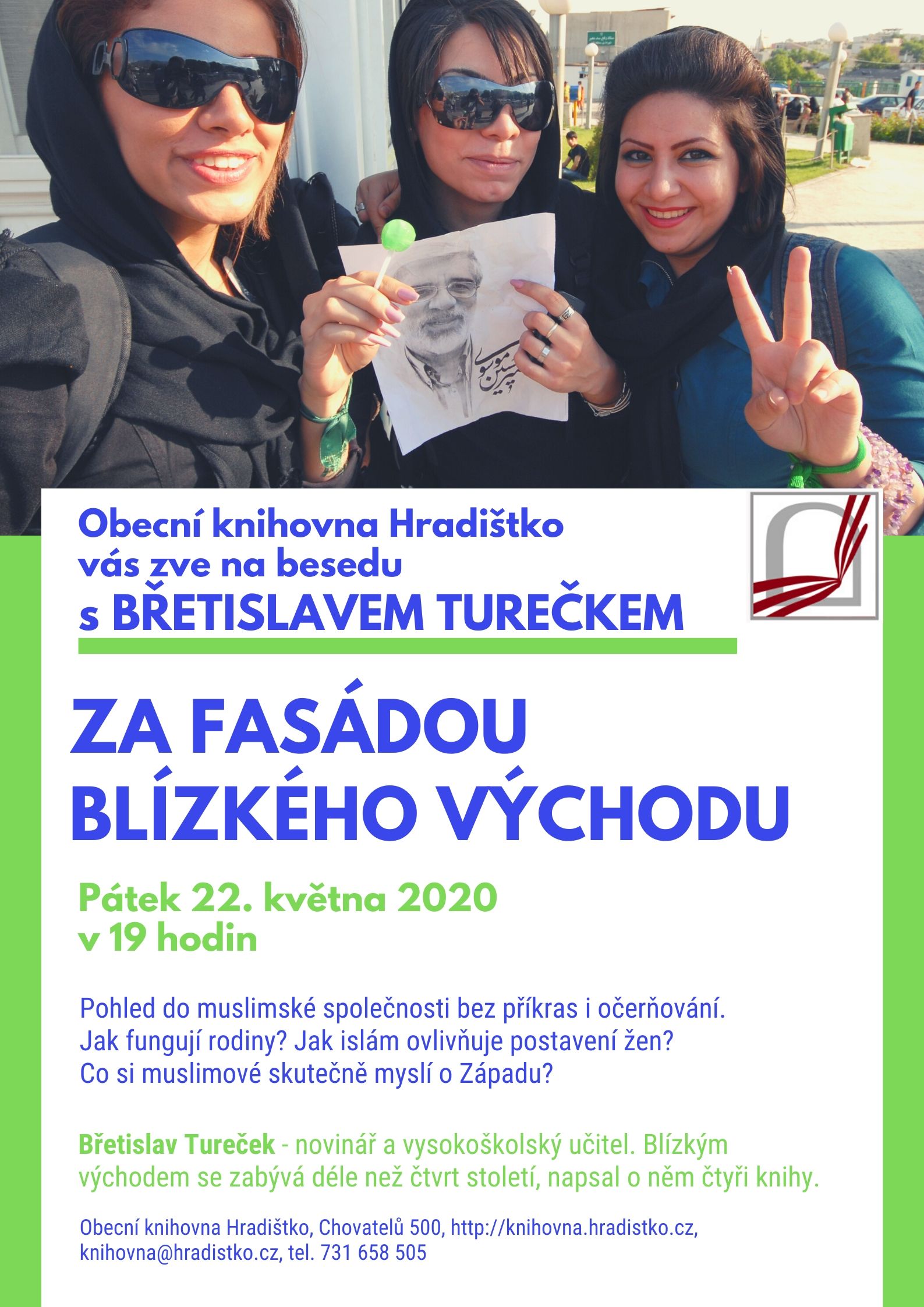 Beseda s B. Turečkem o Blízkém východu