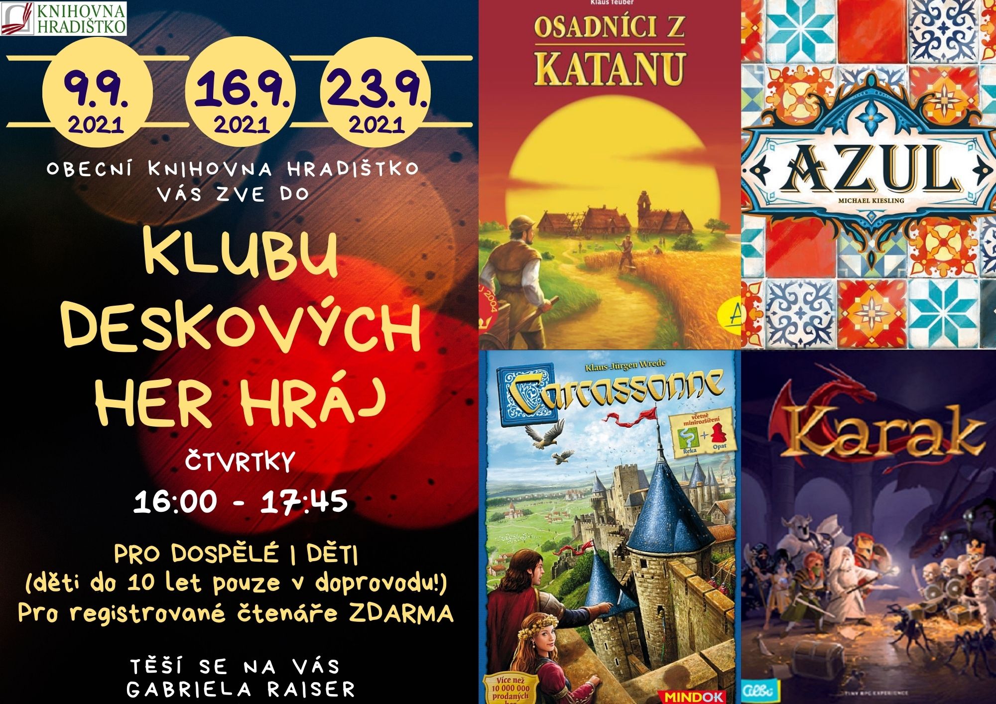 Klub deskových her hRáj