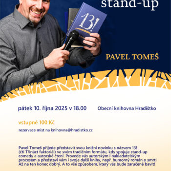 Literární stand-up Pavla Tomeše