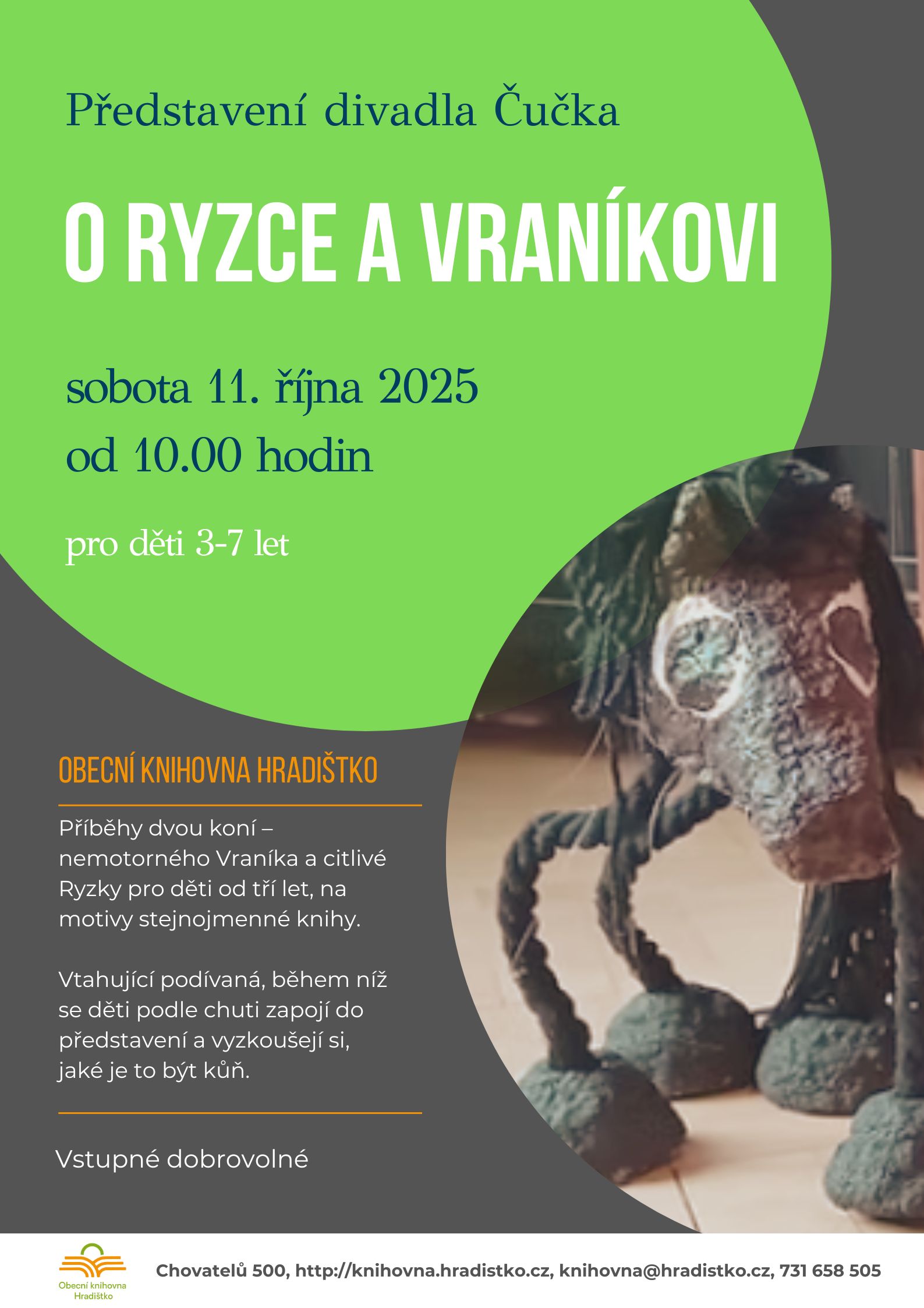 Divadelní představení O Ryzce a Vraníkovi