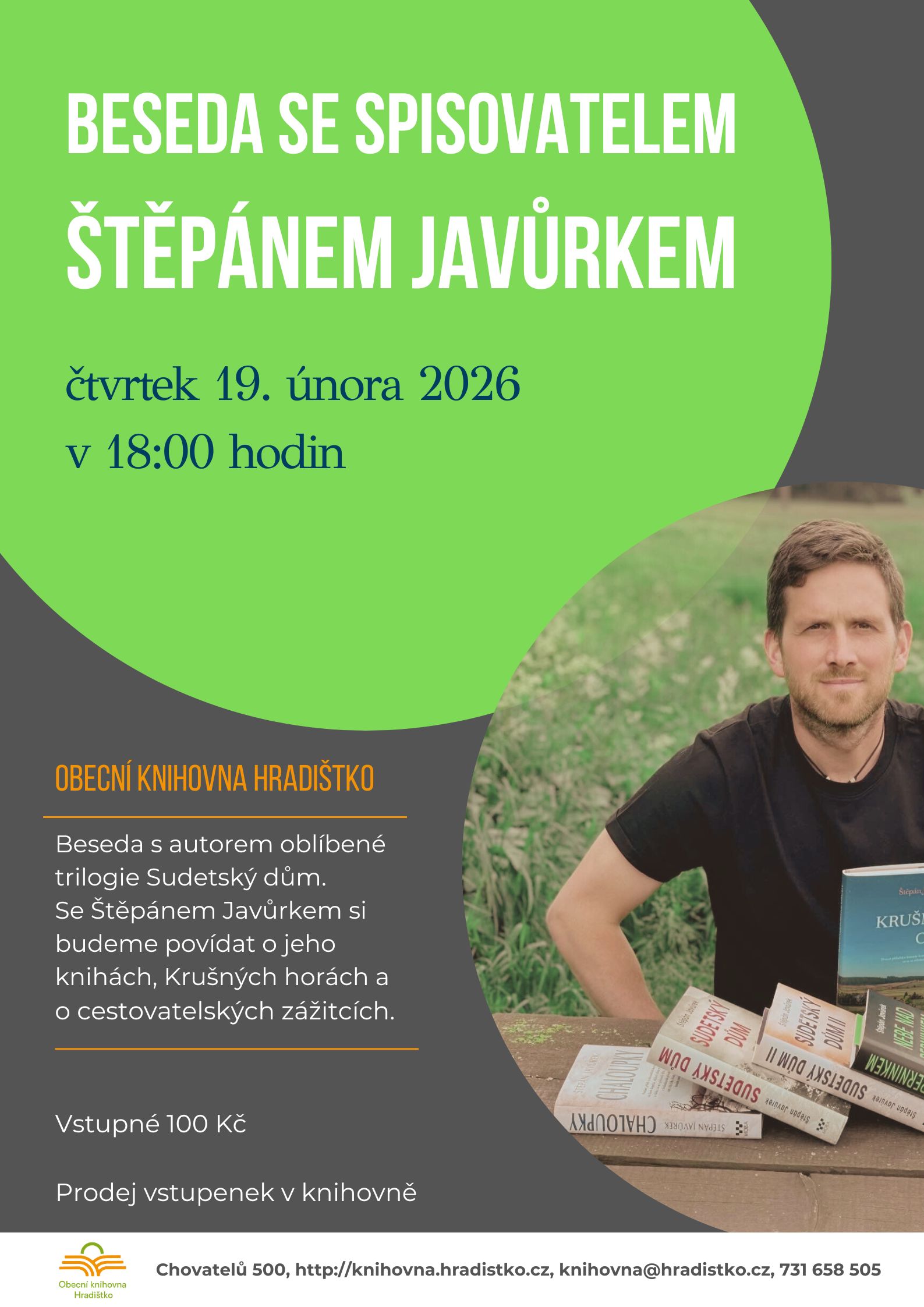 Beseda se Štěpánem Javůrkem