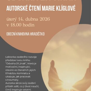 Odvaha žít jinak - autorské čtení